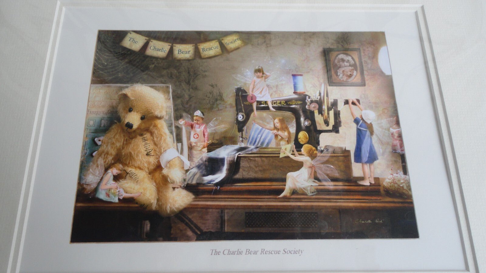 The Charlie Bear Rescue Society - Collector's Print - Wolfe Nursery